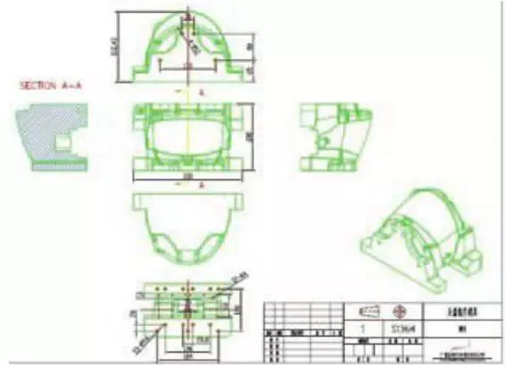 常用的摩托車頭盔鏡片模具三線立式加工中心850plus做出來(lái)的！(圖3)
